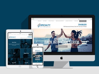 Specialty Orthopaedics Launches New Website